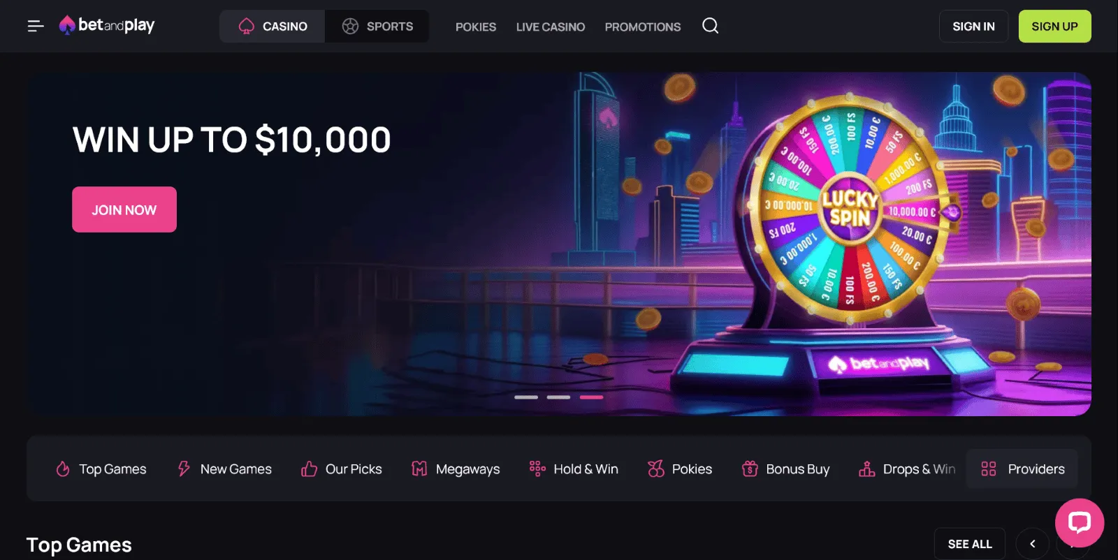 Bet and Play casino Bet and Play